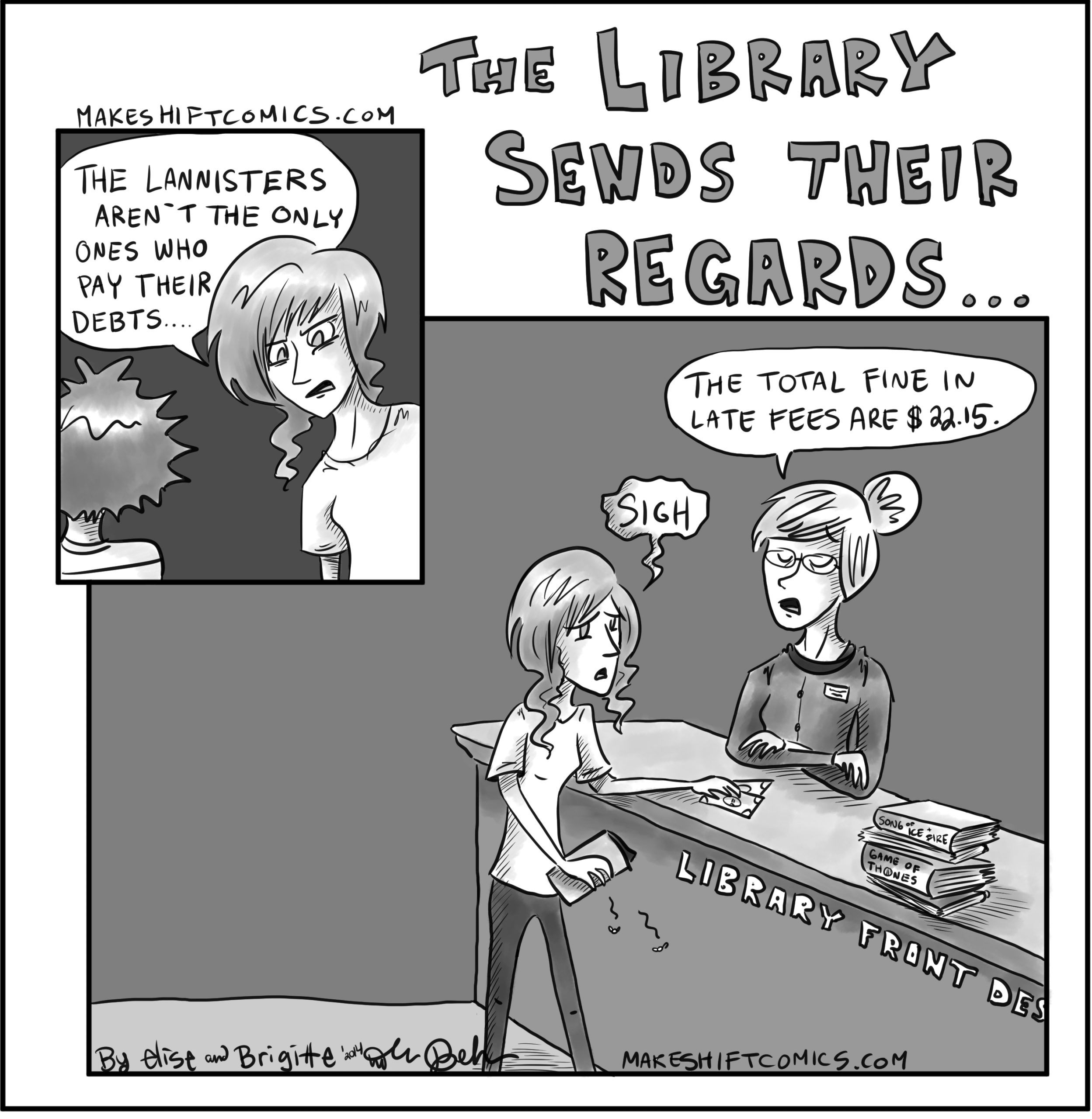 The Library Sends Their Regards
