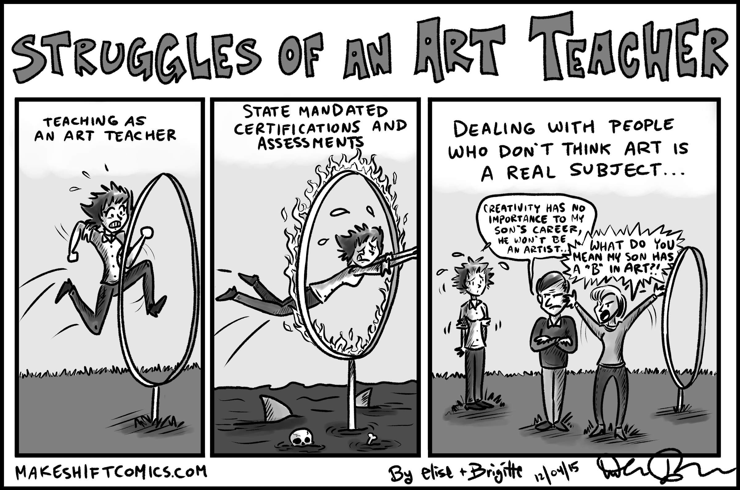Struggles of an Art Teacher